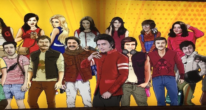 Yeşilçam oyuncuları açılışta buluştu