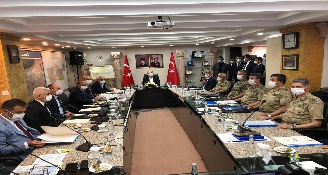 Bakan Soylu başkanlığında Mardin’de güvenlik toplantısı yapıldı