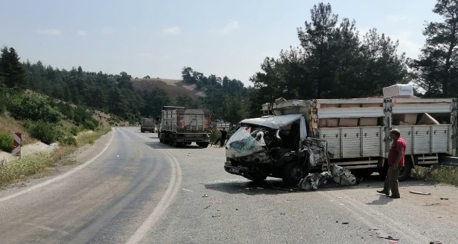 Çanakkale Yenice’de trafik kazası: 1 yaralı