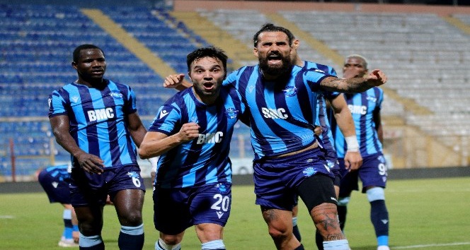 TFF 1. Lig: Adana Demirspor: 1 - Altay: 0  (İlk yarı)