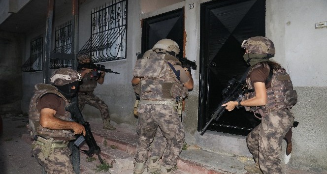 Adana’da hava destekli narkotik operasyonu: 40 gözaltı kararı