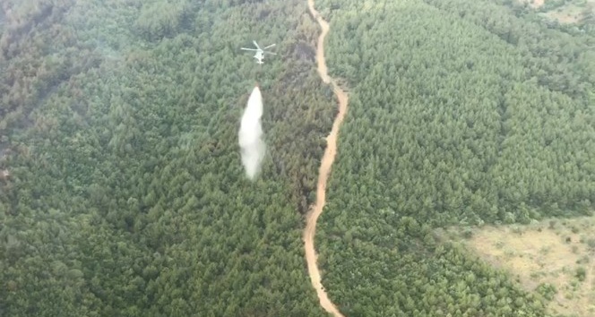 Orman yangınları termal drone ve İHA’larla izlendi