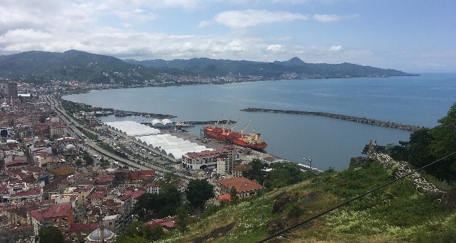 Giresun Limanı’ndan Haziran ayında 45 bin ton ürün ihraç edildi