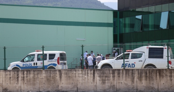 Bolu&#039;da beyaz et tesisinde amonyak gazı sızınca 7 işçi hastanelik oldu