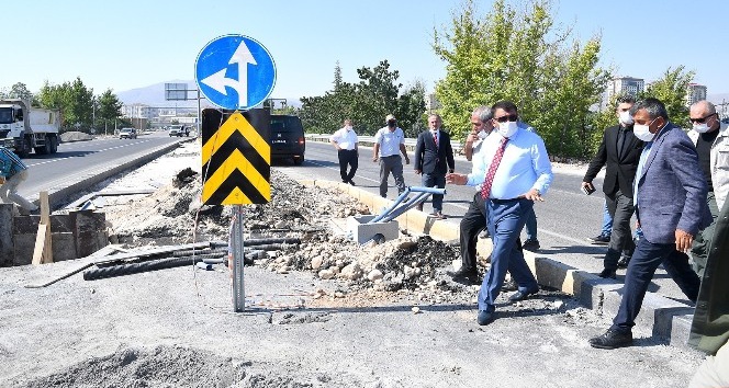 Başkan Gürkan, Anayurt Bulvarı’nda inceleme