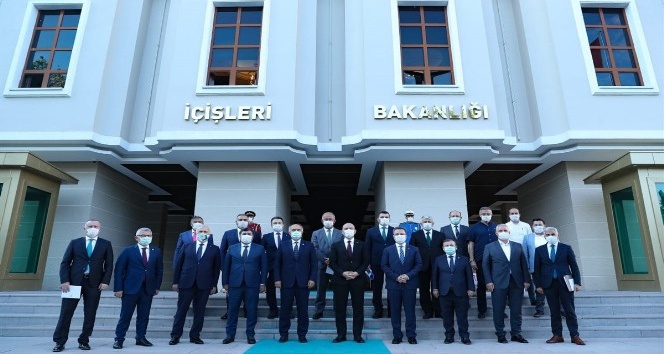 Vali Ünlü, İçişleri Bakanı Soylu ile görüştü