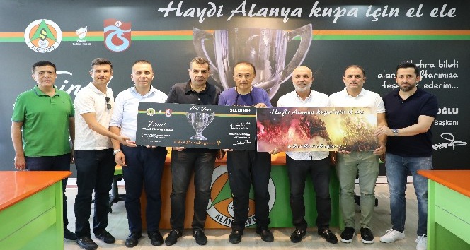 Alanyaspor kupa finali için ’hatıra bilet’ kampanyası başlattı