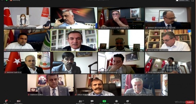 Türkiye Belediyeler Birliği online olarak toplandı