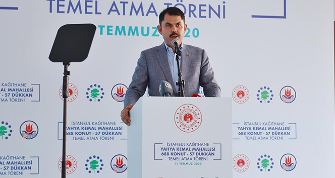 Bakan Murat Kurum: &#039;Hedefimiz 2021 yılında İstanbul’da 100 bin konutu dönüştürmek&#039;