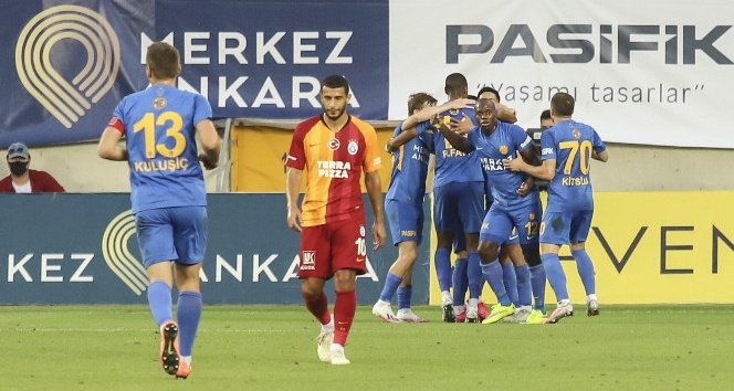 Süper Lig: MKE Ankaragücü: 1 - Galatasaray: 0 (Maç sonucu)