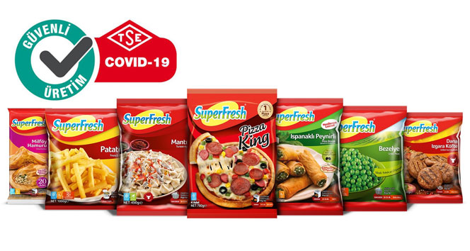 Superfresh’in gıda güvenliği, TSE Covid-19 Güvenli Üretim Belgesi ile tescillendi