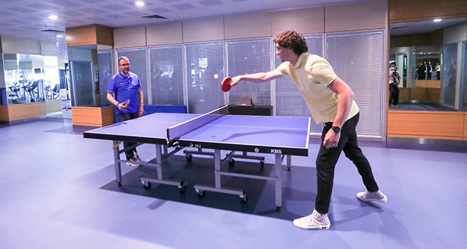 Bakan Kasapoğlu’nun konuğu NBA'in yükselen yıldızı Cedi Osman