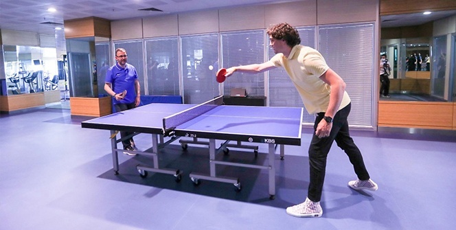 Bakan Kasapoğlu'nun konuğu NBA'in yükselen yıldızı Cedi Osman