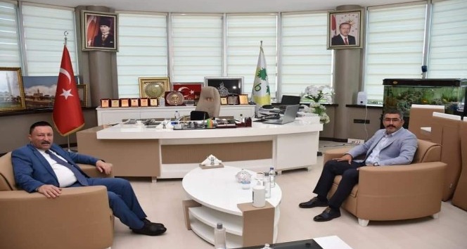 AK Parti Bağlar İlçe Başkanı Gezer’den Beyoğlu’na ziyaret