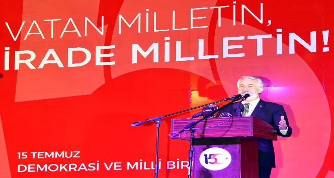 Başkan Başdeğirmen: “15 Temmuz ruhu ayakta oldukça Türkiye’yi yolundan alıkoyabilecek hiçbir kuvvet yoktur”