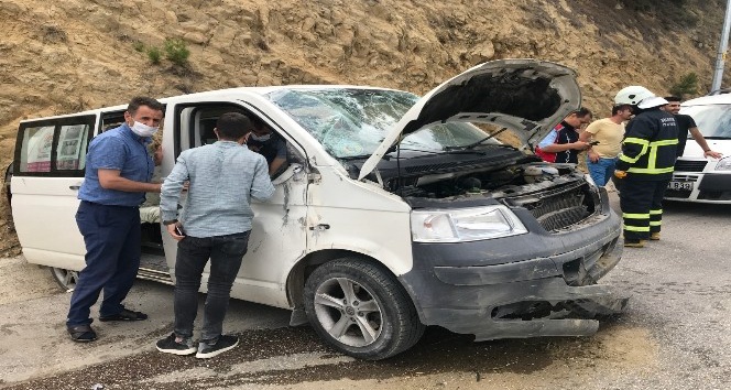 Bilecik’te trafik kazasında 1 kişi yaralandı