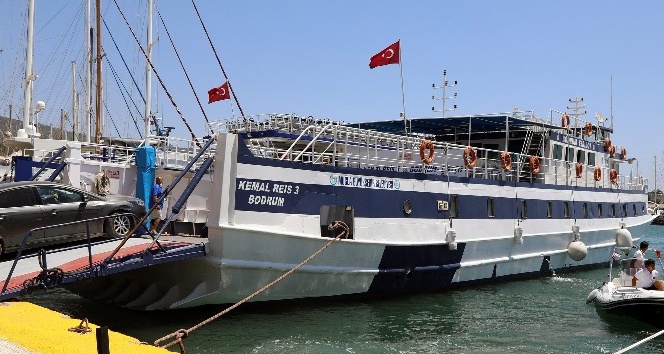 Bodrum-Datça feribot seferleri arttırıldı