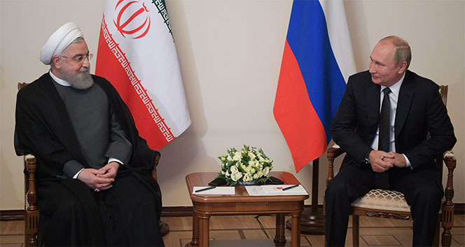 İran Cumhurbaşkanı Ruhani, Putin ile nükleer anlaşmayı görüştü