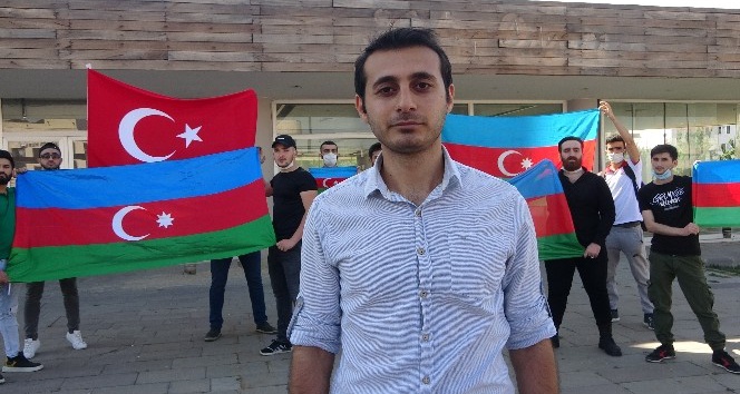 Azerbaycan Türklerinden Ermenistan’a tepki