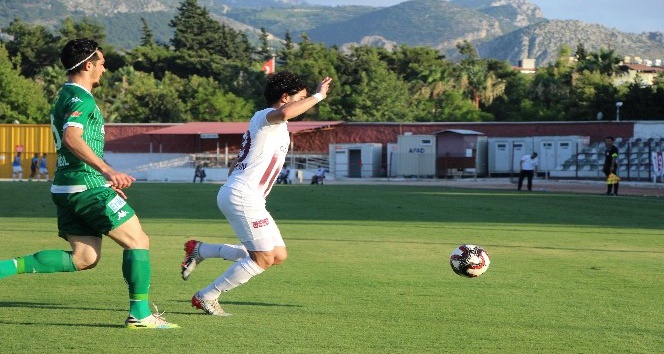 TFF 1. Lig: Hatayspor: 2 - Bursaspor: 0 (İlk yarı sonucu)