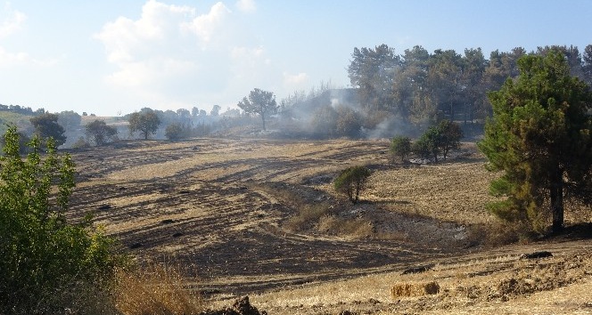 Kemel köyündeki yangın söndürüldü