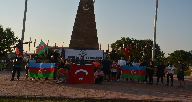 Bisiklet kulübünden Azerbaycan’a destek