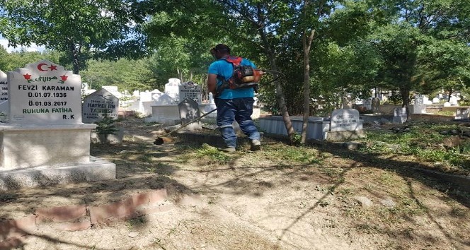 Sungurlu’da mezarlıklar bayram ziyaretine hazırlanıyor