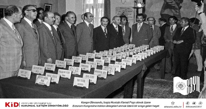 Erzurum Kongresi’nin yıl dönümü fotoğrafları gün yüzüne çıkıyor