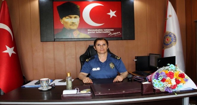 Samandağ Emniyet Müdürü Asuman Karacık göreve başladı