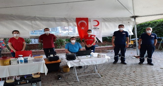 Muratlı’da Kızılay’dan kan bağış kampanyası