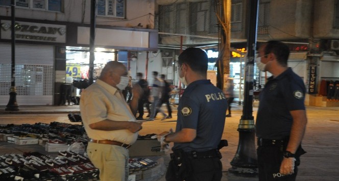 Kızıltepe’de 500 polisle maske ve asayiş uygulaması