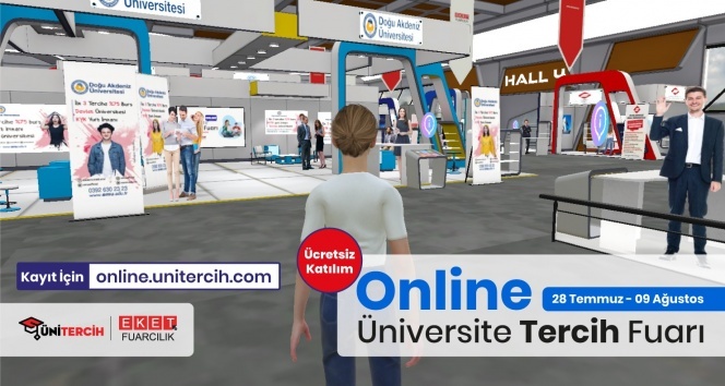Online Tercih Fuarı’nda adaylar, üniversitelerle buluşuyor