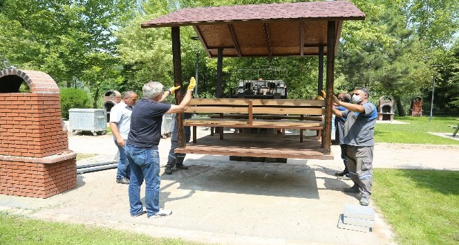 Regülatör Piknik Alanı’nda bakım, onarım ve yenileme çalışmaları