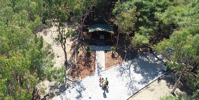 Bungalov evler ve karavanlar tatilcileri bekliyor