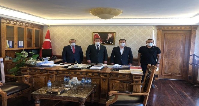Emet protokolü Ankara’da ilçe sorunlarını dile getirdi