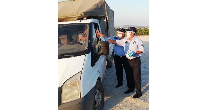 Canlı hayvan pazarında denetim sürüyor