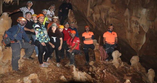 CİSAD üyeleri Sümbül Mağarası’nda