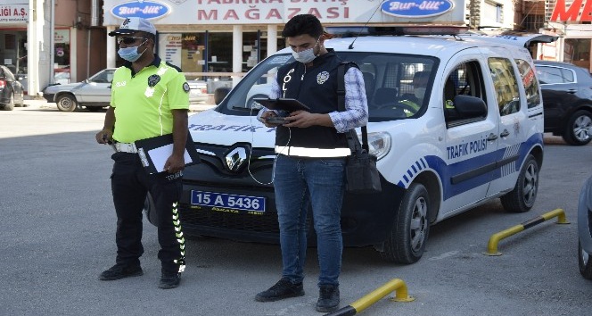 Burdur’da droneli trafik denetimleri artırıldı