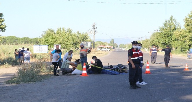 Ayvalık’ta trafik kazası: 1 ölü