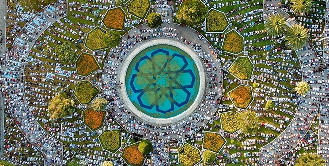 Ayasofya'da ilk bayram namazı