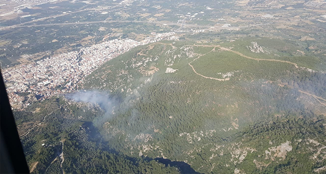 İzmir&#039;de peş peşe orman yangınları
