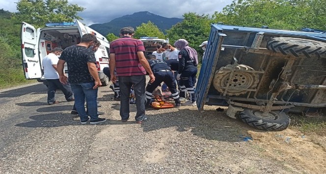 Kastamonu’da patpat kazası: 2 yaralı