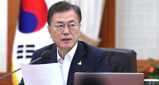 Güney Kore Devlet Başkanı Moon, sel felaketi nedeniyle yaz tatilini iptal etti