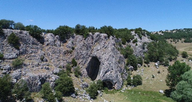 (Özel) Bu mağaraya Eskişehir’den giren Bolu’dan çıkıyor