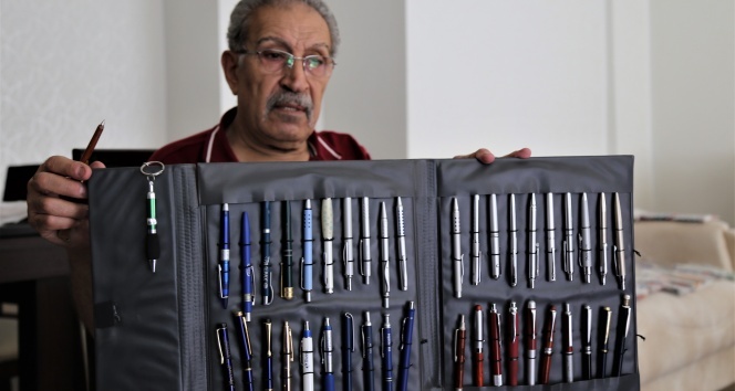 Elazığ&#039;da 19 bin adetlik kalem koleksiyonu
