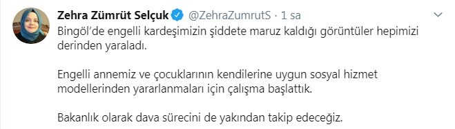 Bingöl’de engelli kadına şiddet