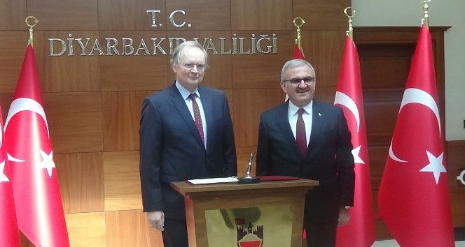 AB Türkiye Delegasyonu Başkanı Berger’den Vali Karaloğlu’na ziyaret