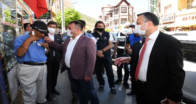 Gümüşhane’de geniş kapsamlı koronavirüs denetimi yapıldı