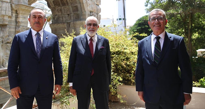 Bakan Çavuşoğlu, Maltalı ve Libyalı mevkidaşlarıyla görüştü