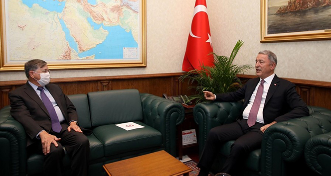 Bakan Akar ABD Ankara Büyükelçisi Satterfield’i kabul etti